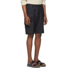 Jacquemus Navy Le Short Gadjo Shorts