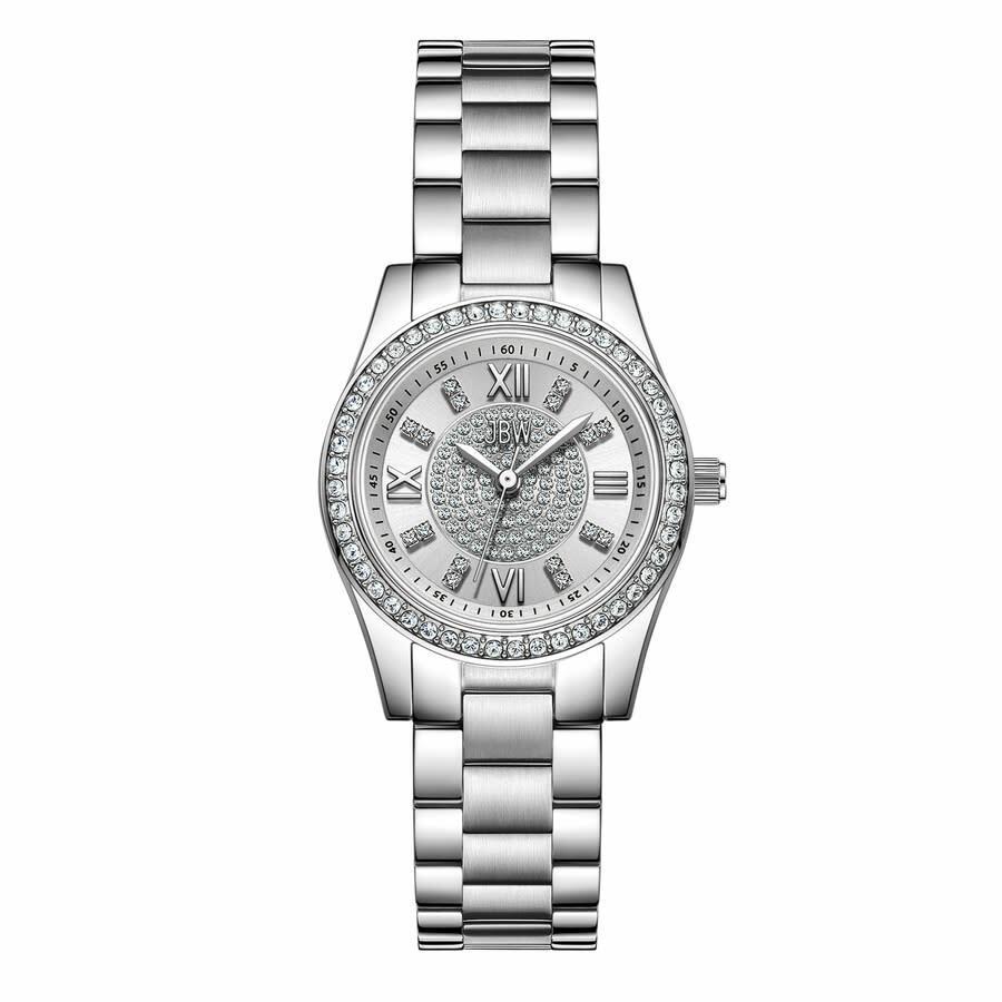 JBW Mondrian 28 Quartz Silver Dial Unisex Watch J6391B