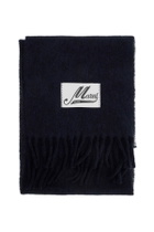 Marni Midnight Blue Alpaca Blend Scarf