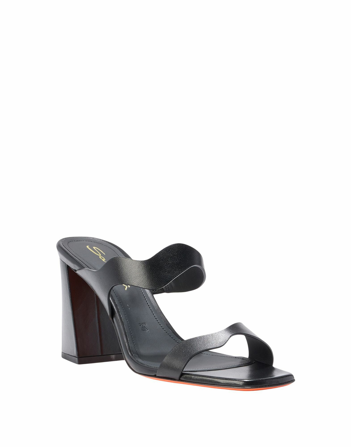 Santoni Womens Sandals in Black
