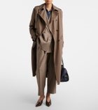 Blazé Milano Assel cotton-blend trench coat
