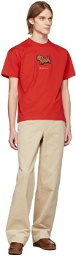 Jacquemus Red La Montagne 'Le T-Shirt Pistoun' T-Shirt