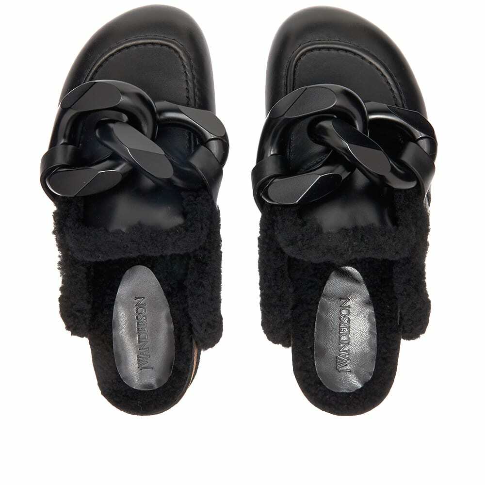 Chain Loafer Jw Anderson Felt Mules JW Anderson Women's Shearling