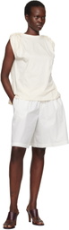 Baserange White Stave Shorts