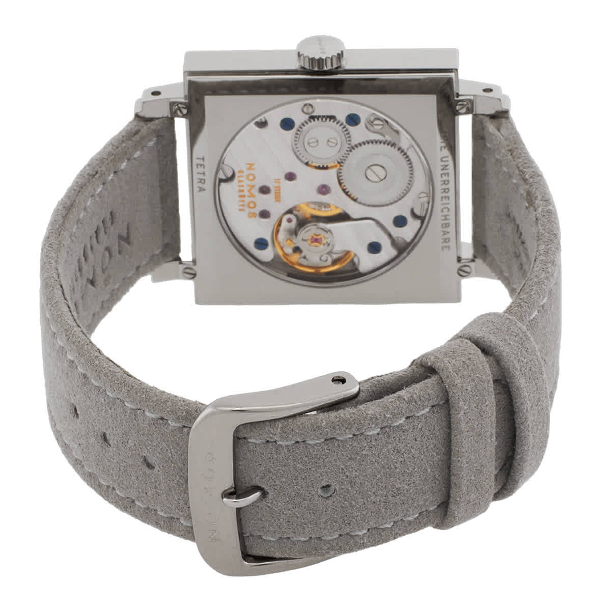 Nomos Tetra - Die Unerreichbare Hand Wind Silver Dial Ladies Watch 477