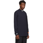 Heron Preston Blue Style Long Sleeve T-Shirt