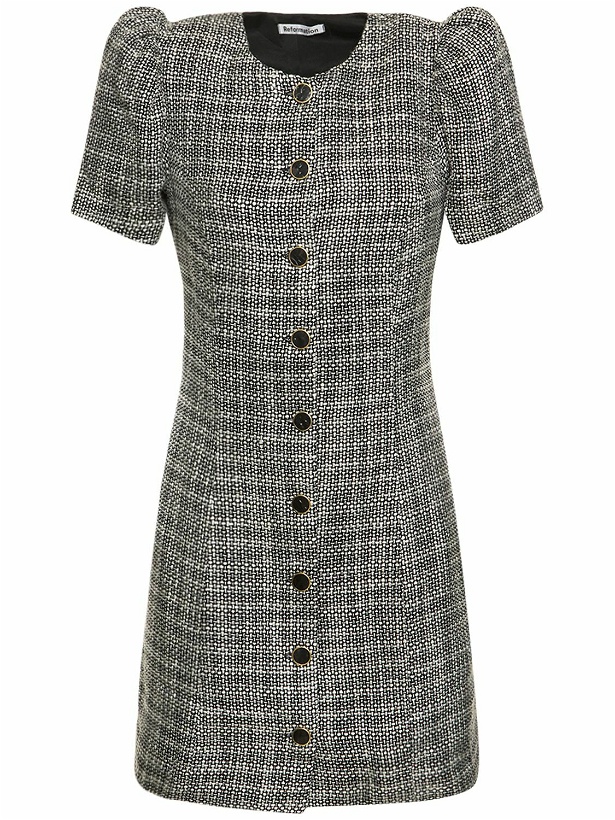 Photo: REFORMATION - Olivette Tweed Mini Dress