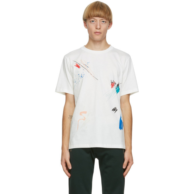 Photo: Paul Smith White Marker Pen T-Shirt