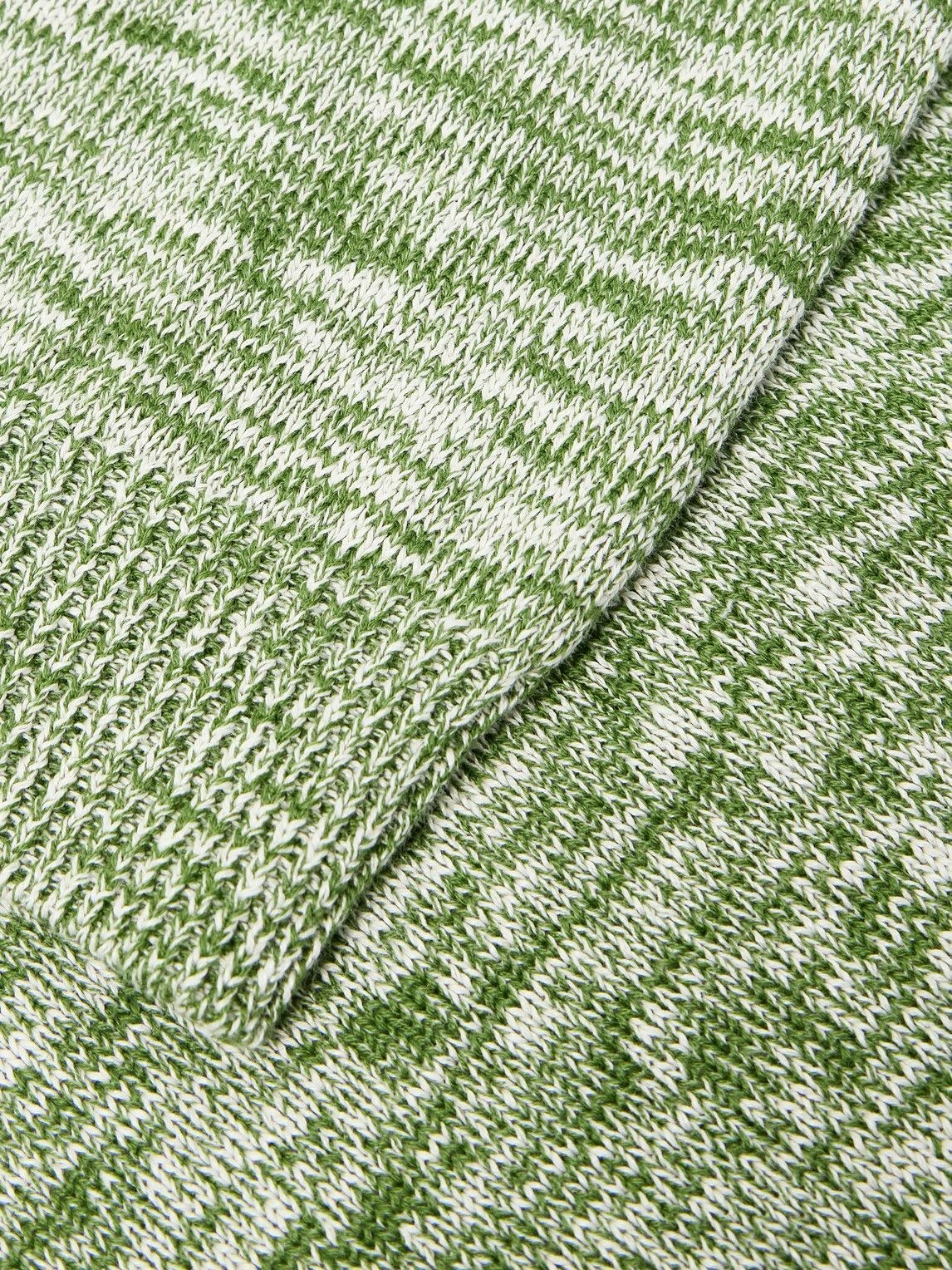 Federico Curradi - Linen and Organic Cotton-Blend T-Shirt - Green