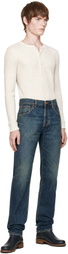 Nudie Jeans Blue Gritty Jackson Jeans