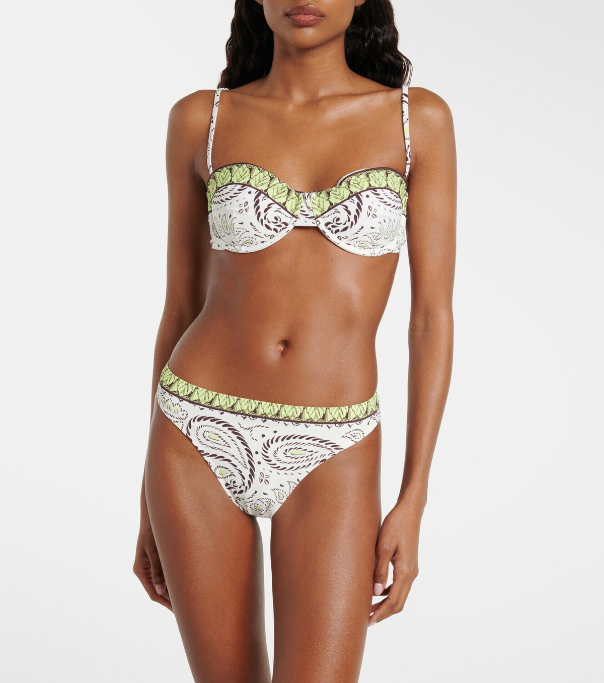 Tory Burch Printed bikini top