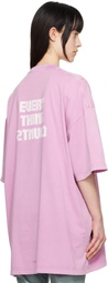 032c Pink Point Zero Oversized T-Shirt