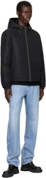 Givenchy Black Polyfaille Windbreaker Jacket