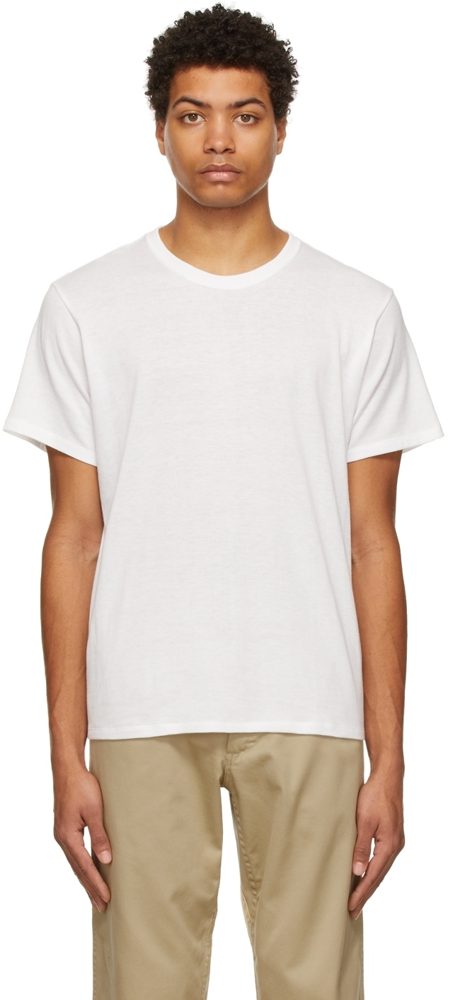 Nanamica White Loopwheel T-Shirt Nanamica