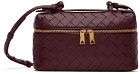Bottega Veneta Burgundy Vanity Case Bag