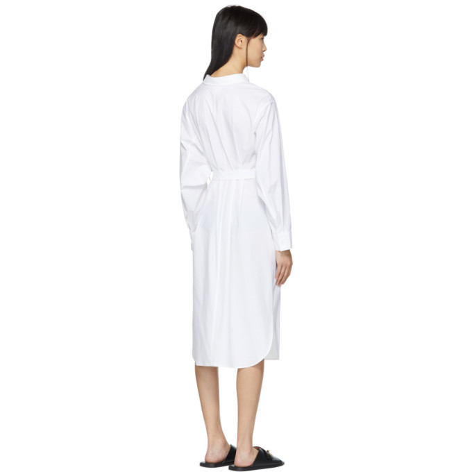 Kuho White Tonet Shirt Dress