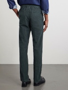 Slowear - Straight-Leg Cotton-Corduroy Trousers - Green
