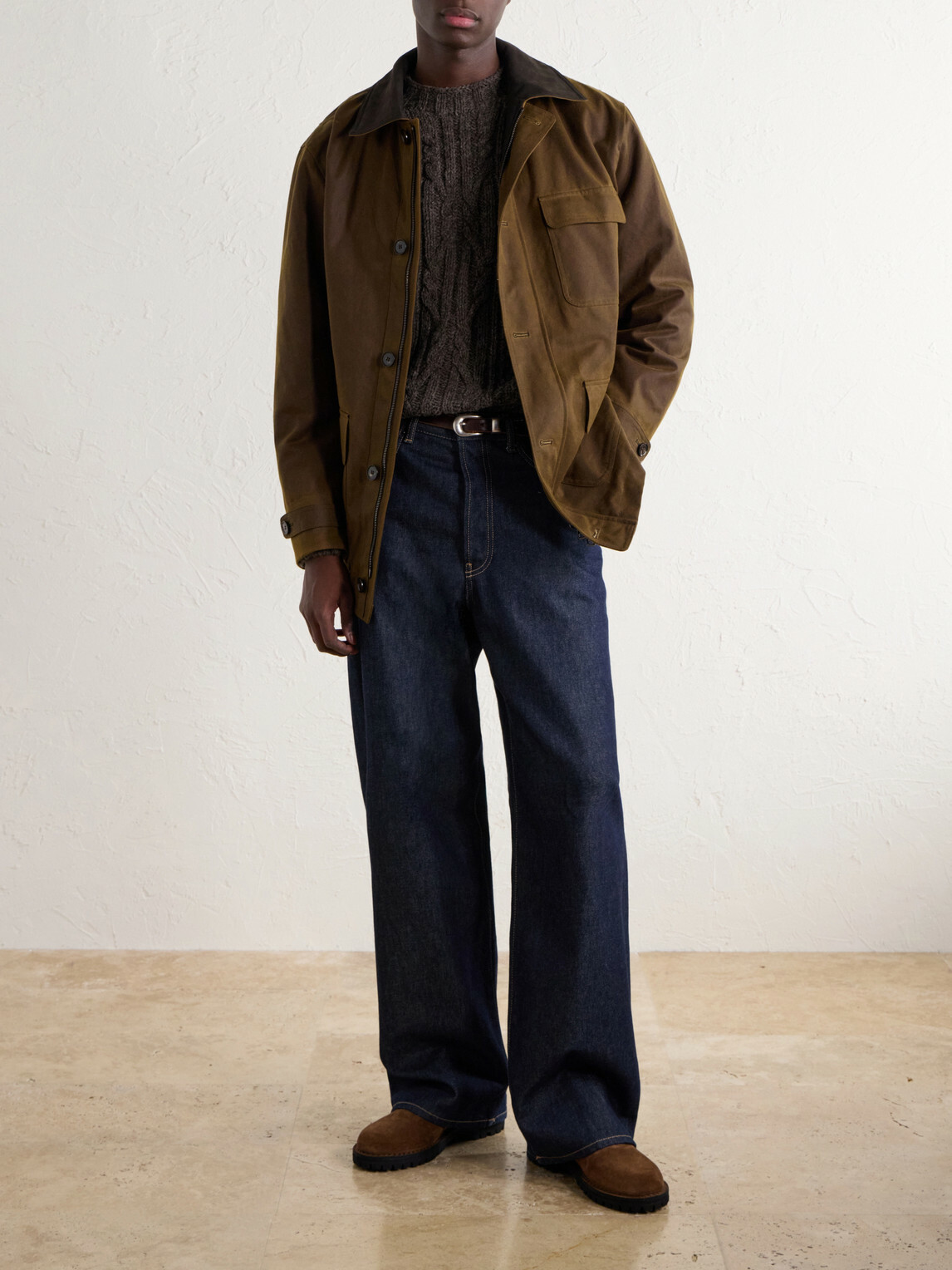 Barbour - Cable-Knit Wool Sweater - Brown