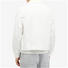 Lady Co. Men's Textured Full Zip Sweatshirt in White