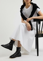 Hereu Juliol Leather Ankle Boots Black