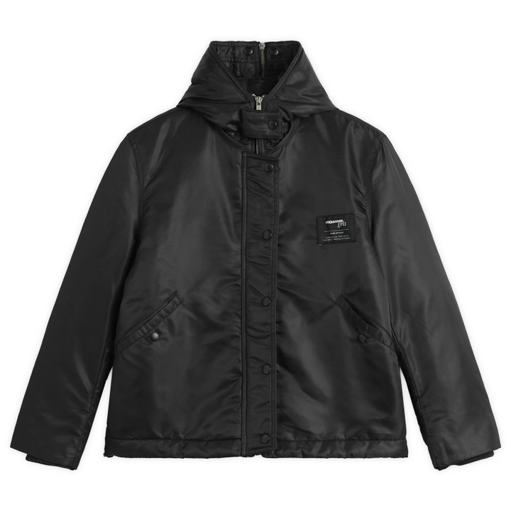 Photo: Hommegirls Women's Nylon Bomber Jacket in Black