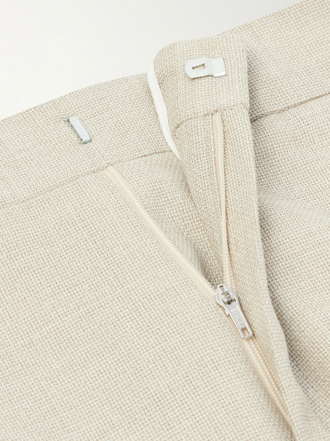 Mr P. - Wool suit trousers - Neutrals