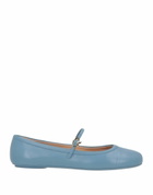Gianvito Rossi Womens Ballet flats Light in Blue
