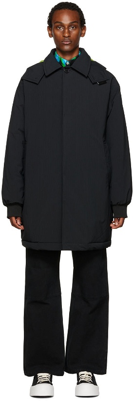 Photo: MSGM Black Insulated Coat