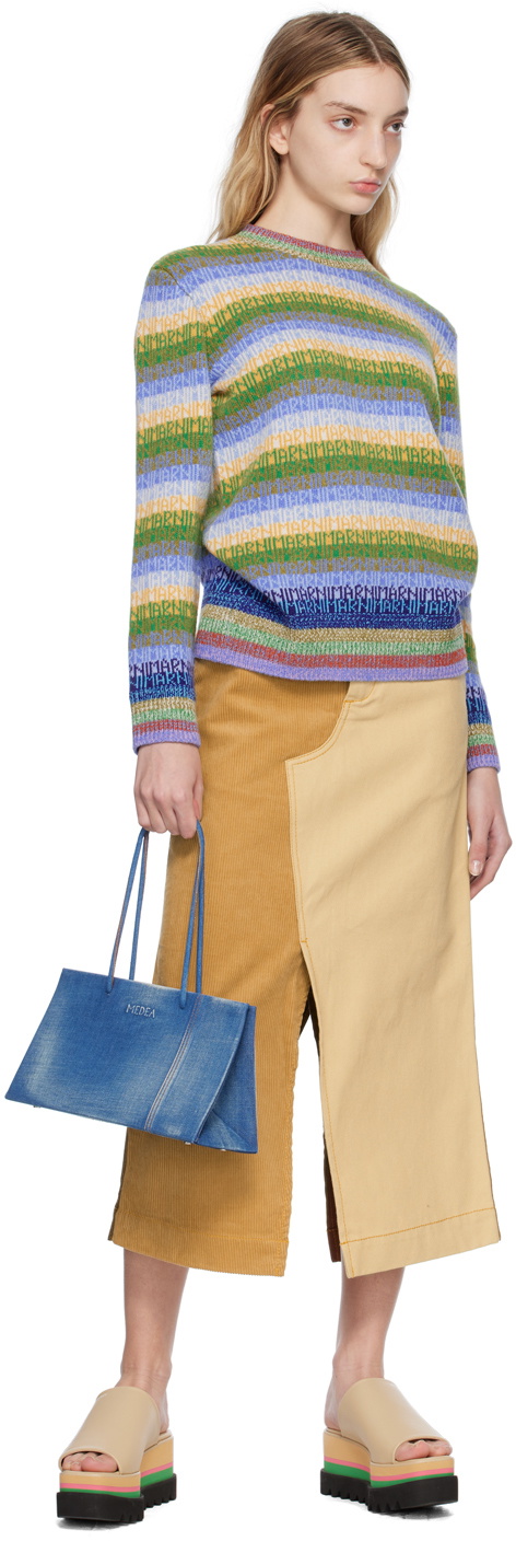 Medea Blue Short Denim Bag