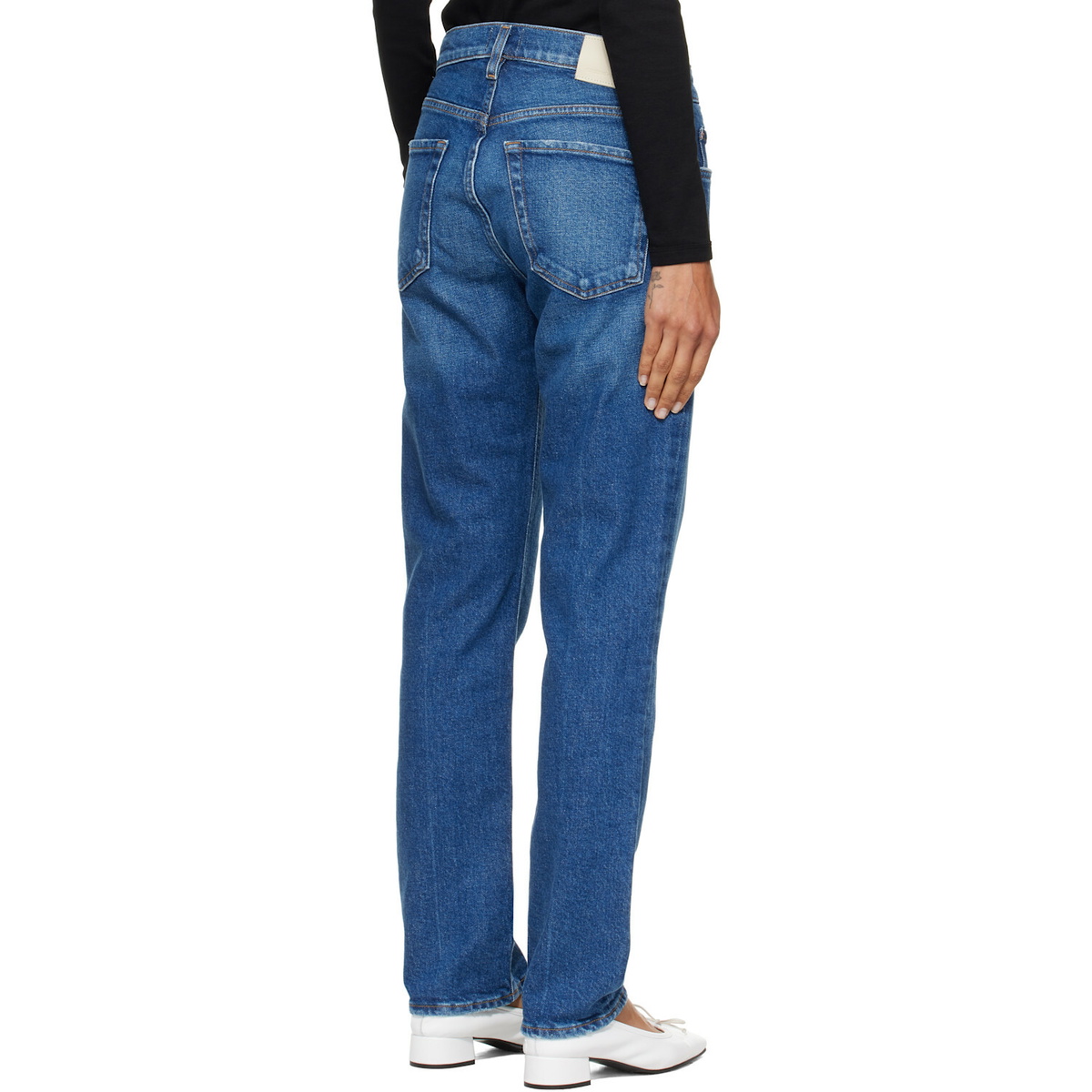 Citizens of Humanity Blue Savannah Cigarette Jeans