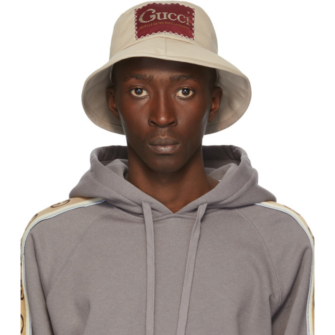 Photo: Gucci Beige Label Bucket Hat