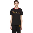 Versace Black Vintage Logo T-Shirt