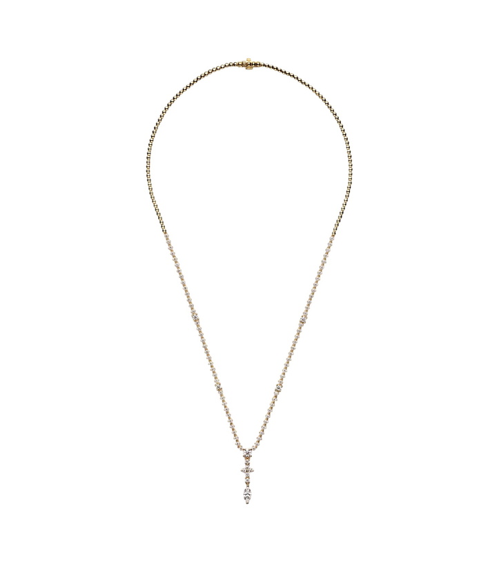 Photo: Anita Ko Vivi 18kt gold necklace with diamonds