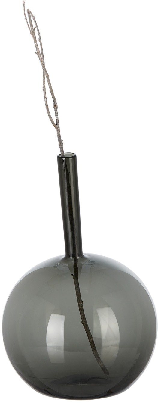 Nate Cotterman Grey Large Round Tilt Balloon Vase