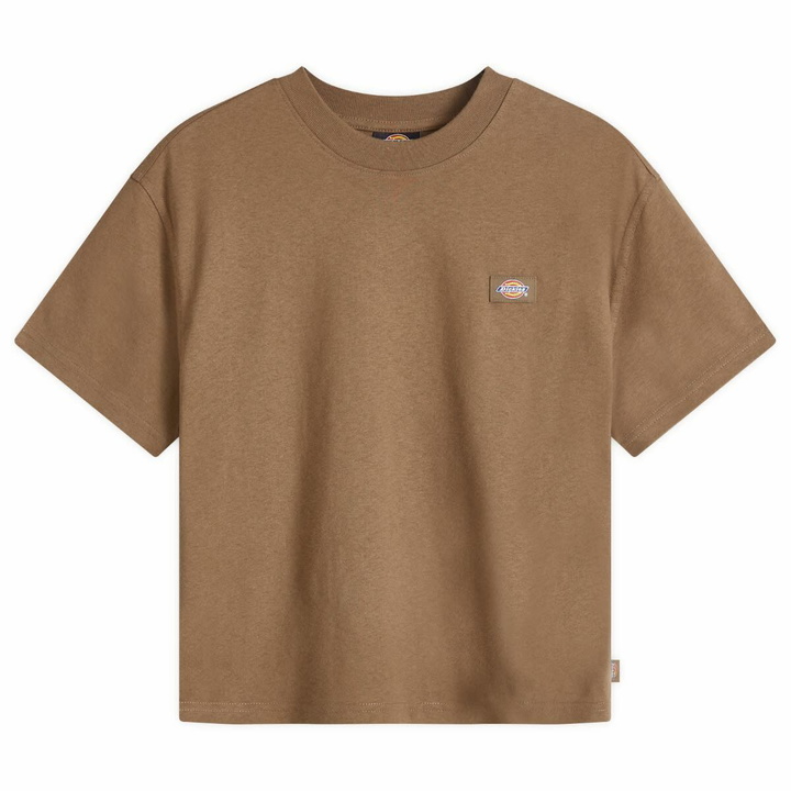 Photo: Dickies Women's Oakport Boxy T-Shirt in Mushroom