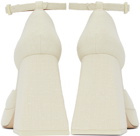 Shushu/Tong Off-White Platform Heels