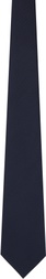 Comme des Garçons Homme Deux Navy Ground Weave Plan Tie