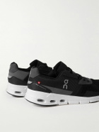 ON - Cloudrift Rubber-Trimmed Mesh Running Sneakers - Black