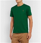 Polo Ralph Lauren - Slim-Fit Pima Cotton-Jersey T-Shirt - Green