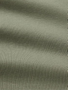 Hemen Biarritz - Ribbed Cotton Tank Top - Green
