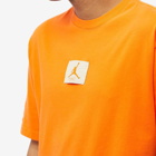 Air Jordan x Shelf Life T-Shirt in Safety Orange/Rattan