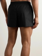 TOM FORD - Stretch-Cotton Poplin Boxer Shorts - Black