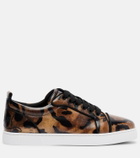 Christian Louboutin Fun Louise Junior leather sneakers