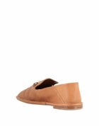 Ferragamo Womens Loafers Tan