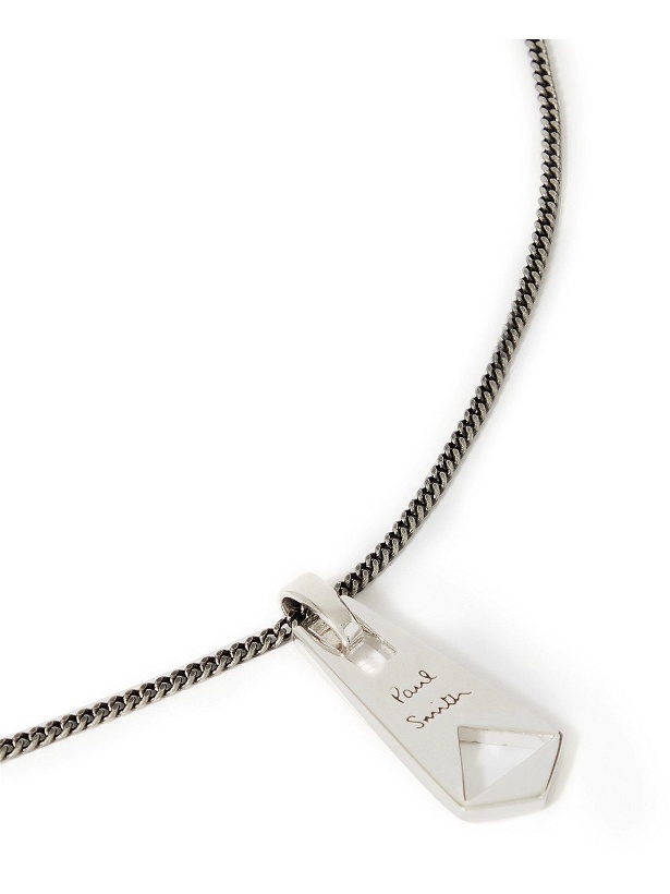 Photo: Paul Smith - Silver-Tone and Gunmetal-Tone Necklace