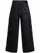 OFF-WHITE - Natlover Baggy Cotton Denim Jeans