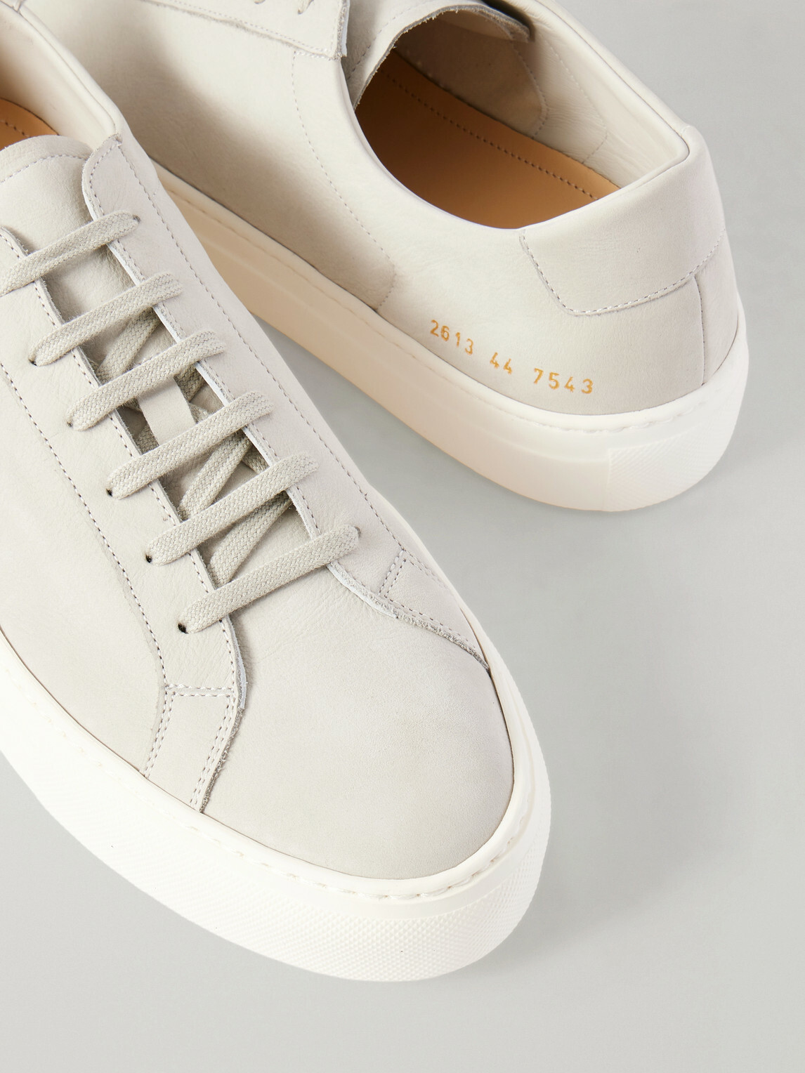 Common Projects - Achilles Nubuck Sneakers - Gray