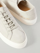 Common Projects - Achilles Nubuck Sneakers - Gray