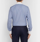 Kingsman - Turnbull & Asser Rocketman Blue Slim-Fit Striped Cotton Shirt - Blue