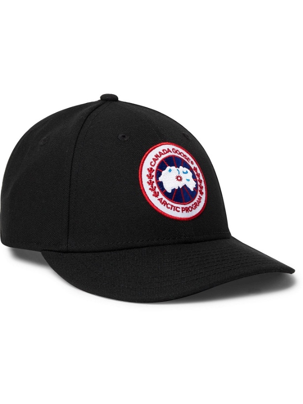 Photo: CANADA GOOSE - New Era 59FIFTY Disc Logo-Appliquéd Twill Baseball Cap - Black